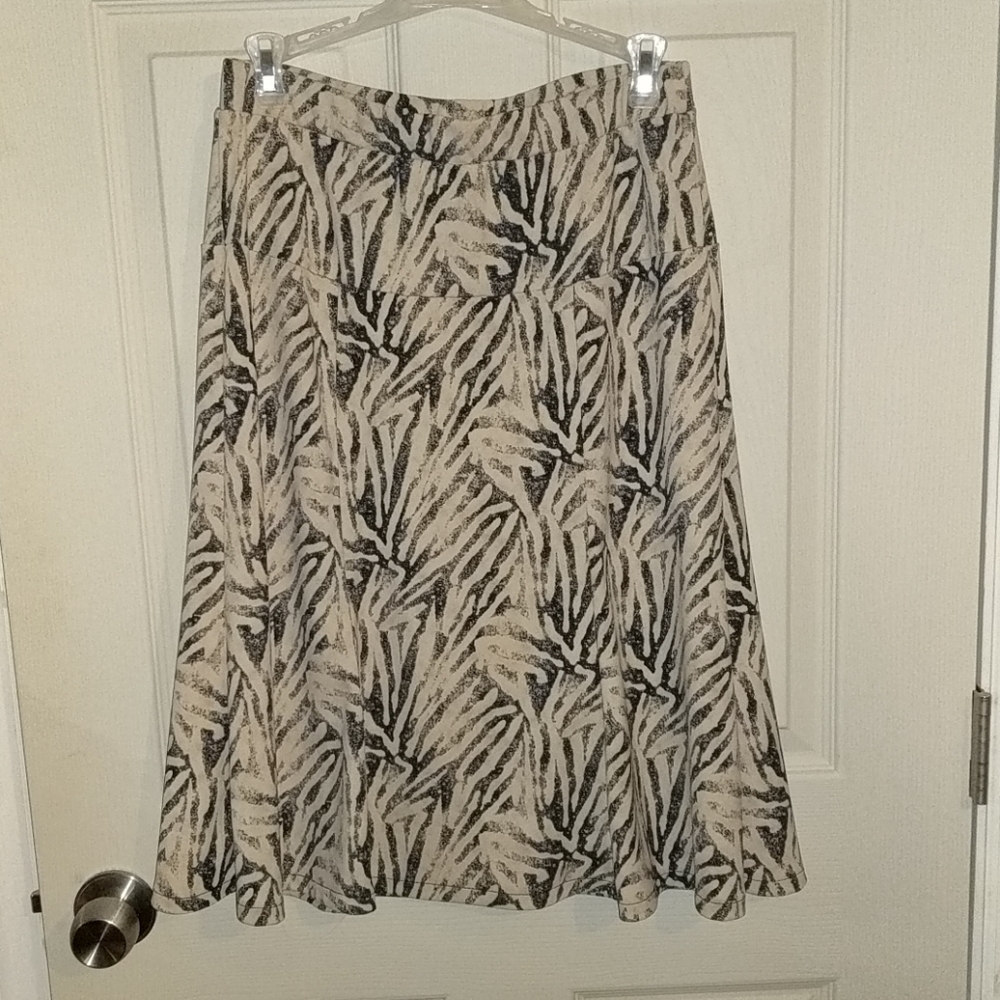Comfy fit and flair professional skirt
